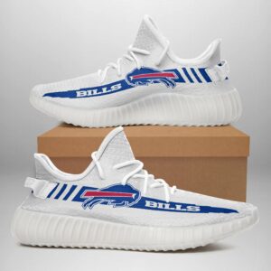 It all begins with an idea. Buffalo woman customizes Bills-themed sneakers