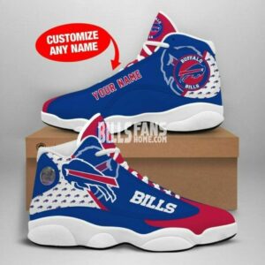 It all begins with an idea. Buffalo woman customizes Bills-themed sneakers