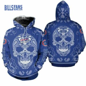 Electric Buffalo Bills Skull Hoodies Halloween Full Printed 3D Hoodie, Zip  Hoodie - Banantees