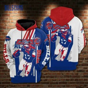 BUFFALO BILLS HOODIE 3D T3 - - extreme-honor